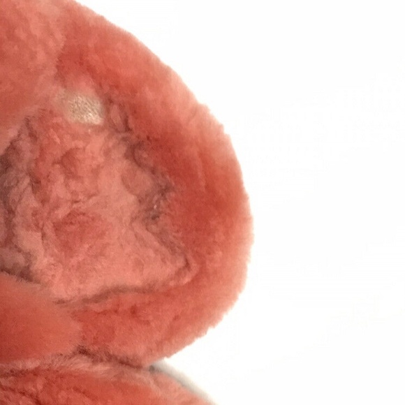 UGG | Fuzz Yeah Slippers Women's Size 6 Orange Comfort Side Buckle Flats - Picture 7 of 9